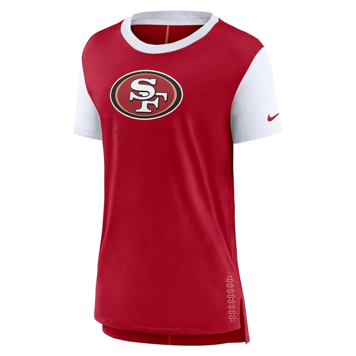Nike Women's Scarlet San Francisco 49ers Team T-Shirt 5 Nike Women's Scarlet San Francisco 49ers Team T-Shirt - Image 3