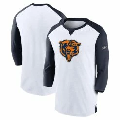 Nike Men's White/Navy Chicago Bears Rewind 3/4-Sleeve T-Shirt 7 Nike Men's White/Navy Chicago Bears Rewind 3/4-Sleeve T-Shirt -Fanatics DSCO1161614935 3550 ALT1
