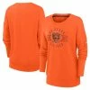 Nike Women's Orange Chicago Bears Rewind Playback Icon Performance Pullover Sweatshirt