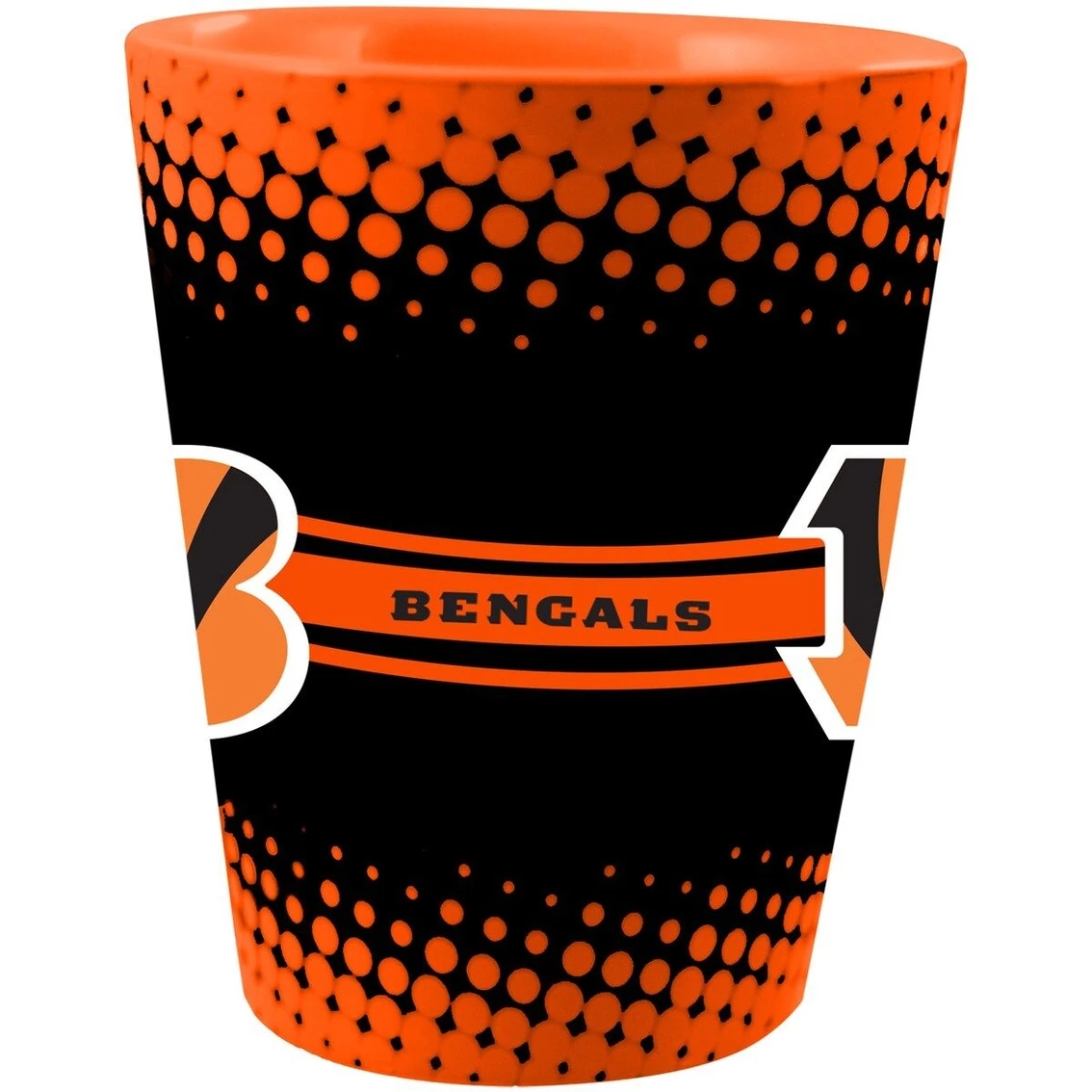 The Memory Company Cincinnati Bengals 2oz. Full Wrap Collectible Shot Glass 5 The Memory Company Cincinnati Bengals 2oz. Full Wrap Collectible Shot Glass - Image 3