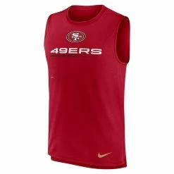 Nike Men's Scarlet San Francisco 49ers Muscle Trainer Tank Top 8 Nike Men's Scarlet San Francisco 49ers Muscle Trainer Tank Top -Fanatics DSCO1161616128 2946 ALT2
