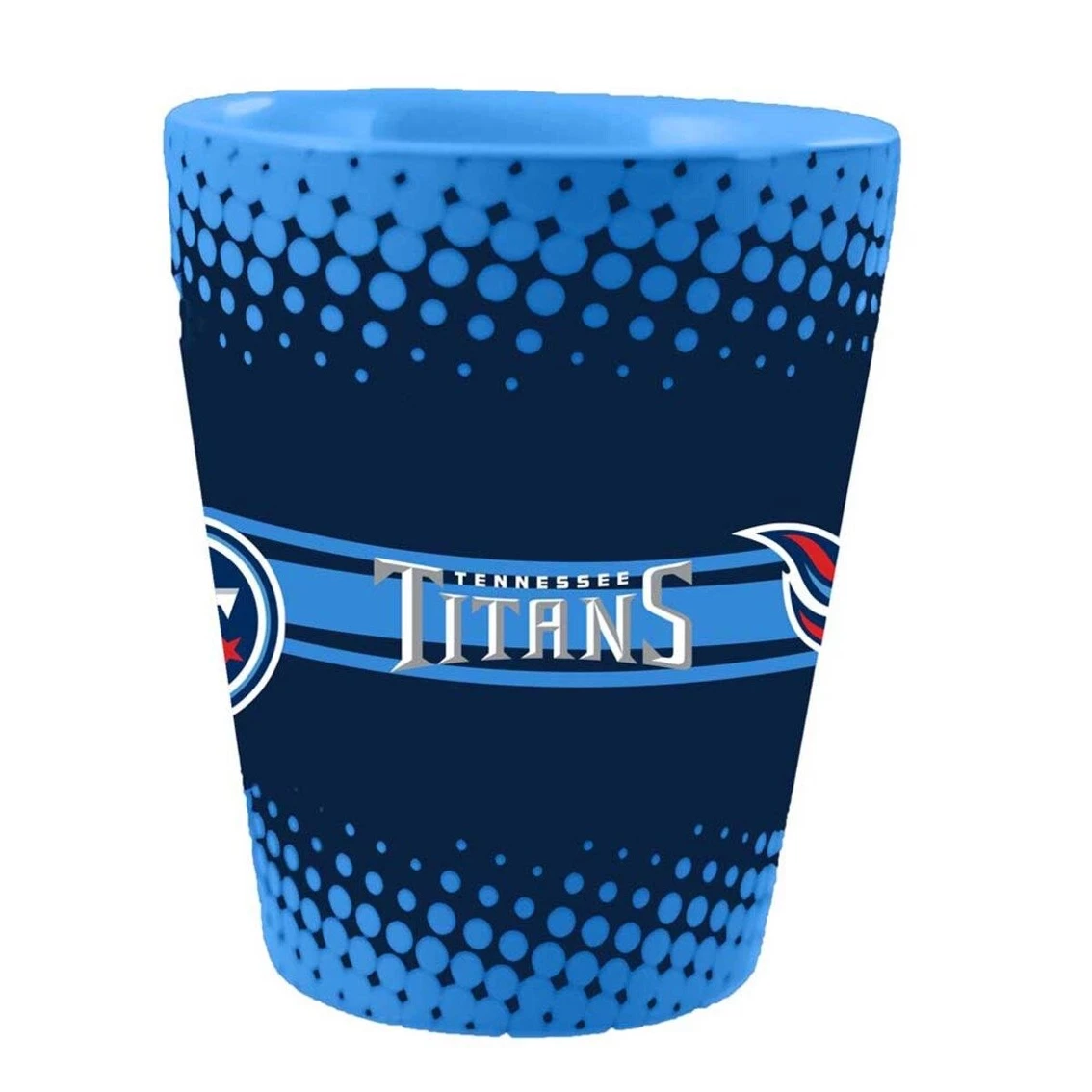 The Memory Company Tennessee Titans 2oz. Full Wrap Collectible Shot Glass 5 The Memory Company Tennessee Titans 2oz. Full Wrap Collectible Shot Glass - Image 3