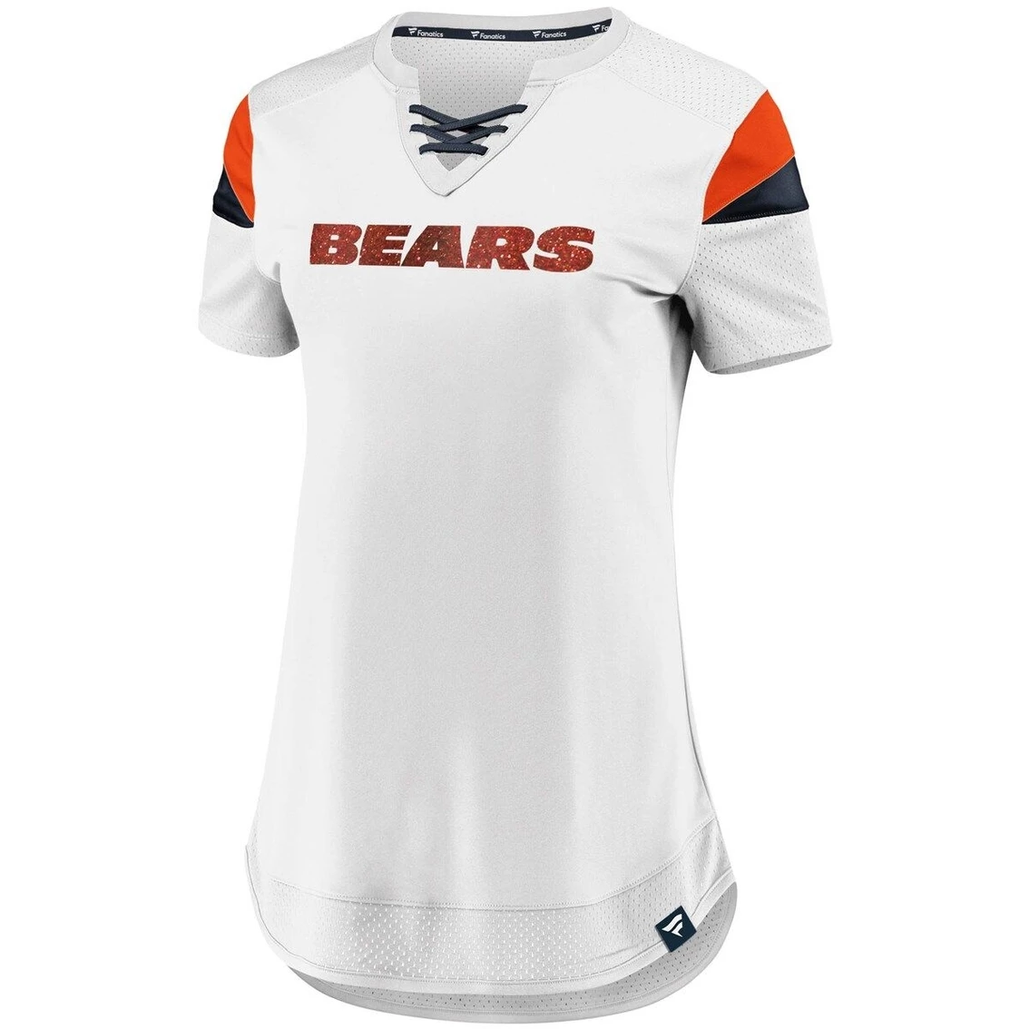 Fanatics Branded Women's Khalil Mack White Chicago Bears Athena Name & Number Fashion Top 5 Fanatics Branded Women's Khalil Mack White Chicago Bears Athena Name & Number Fashion Top - Image 3