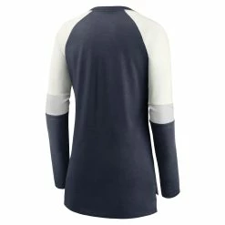 Nike Women's Navy/Cream Chicago Bears Mascot Historic Performance Tri-Blend Raglan Scoop Neck Long Sleeve T-Shirt 9 Nike Women's Navy/Cream Chicago Bears Mascot Historic Performance Tri-Blend Raglan Scoop Neck Long Sleeve T-Shirt -Fanatics DSCO1161617224 W2GG ALT3