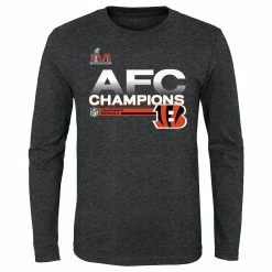 Fanatics Branded Youth Heathered Charcoal Cincinnati Bengals 2021 AFC S Locker Room Trophy Collection Long Sleeve T-Shirt 8 Fanatics Branded Youth Heathered Charcoal Cincinnati Bengals 2021 AFC S Locker Room Trophy Collection Long Sleeve T-Shirt -Fanatics DSCO1161619783 4135 ALT2