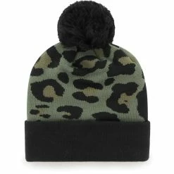 '47 Women's Green/Black Tennessee Titans Bagheera Cuffed Knit Hat With Pom -Fanatics DSCO1161623034 2041 ALT2