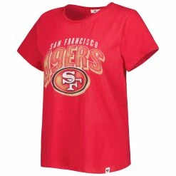 '47 Women's Scarlet San Francisco 49ers Treasure Frankie T-Shirt 8 '47 Women's Scarlet San Francisco 49ers Treasure Frankie T-Shirt -Fanatics DSCO1161623645 2946 ALT2