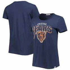 '47 Women's Navy Chicago Bears Treasure Frankie T-Shirt