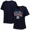 Fanatics Branded Women's Navy Cincinnati Bengals Plus Size Banner Wave T-Shirt -Fanatics DSCO1161626564 1320