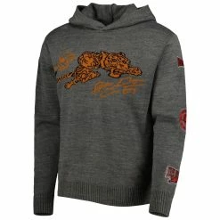 BlaCkOWned Men's Gray Cincinnati Bengals X BlaCkOWned Stripes Don't Come Easy Pullover Hoodie -Fanatics DSCO1161634122 1927 ALT2