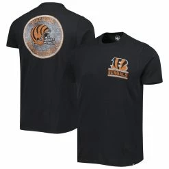 '47 Men's Black Cincinnati Bengals Open Field Franklin T-Shirt
