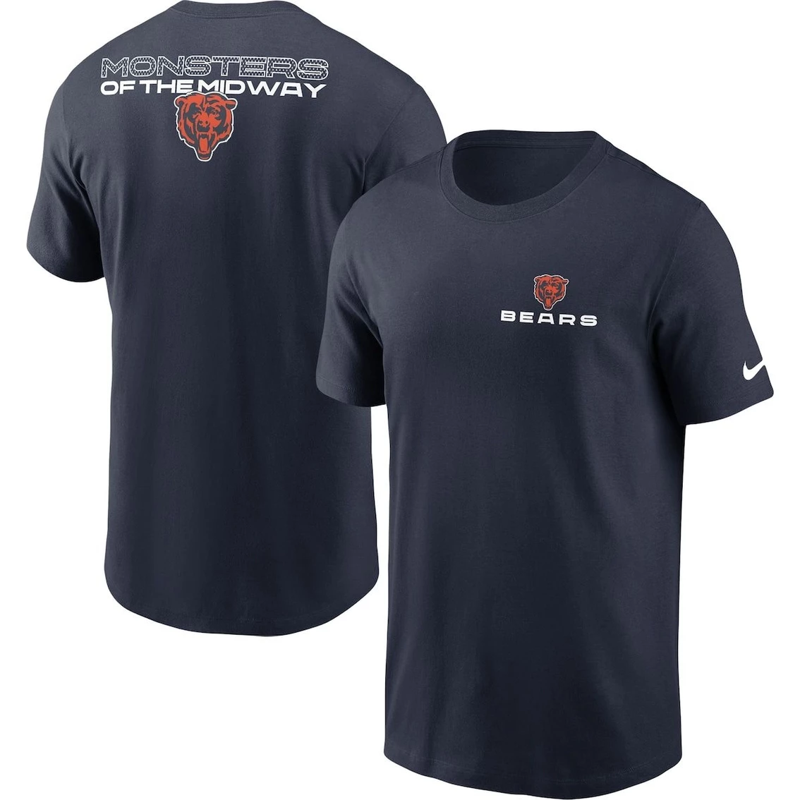 Nike Men's Navy Chicago Bears Local Phrase T-Shirt 3 Nike Men's Navy Chicago Bears Local Phrase T-Shirt