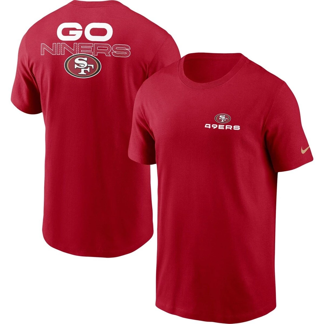 Nike Men's Scarlet San Francisco 49ers Local Phrase T-Shirt 4 Nike Men's Scarlet San Francisco 49ers Local Phrase T-Shirt - Image 2