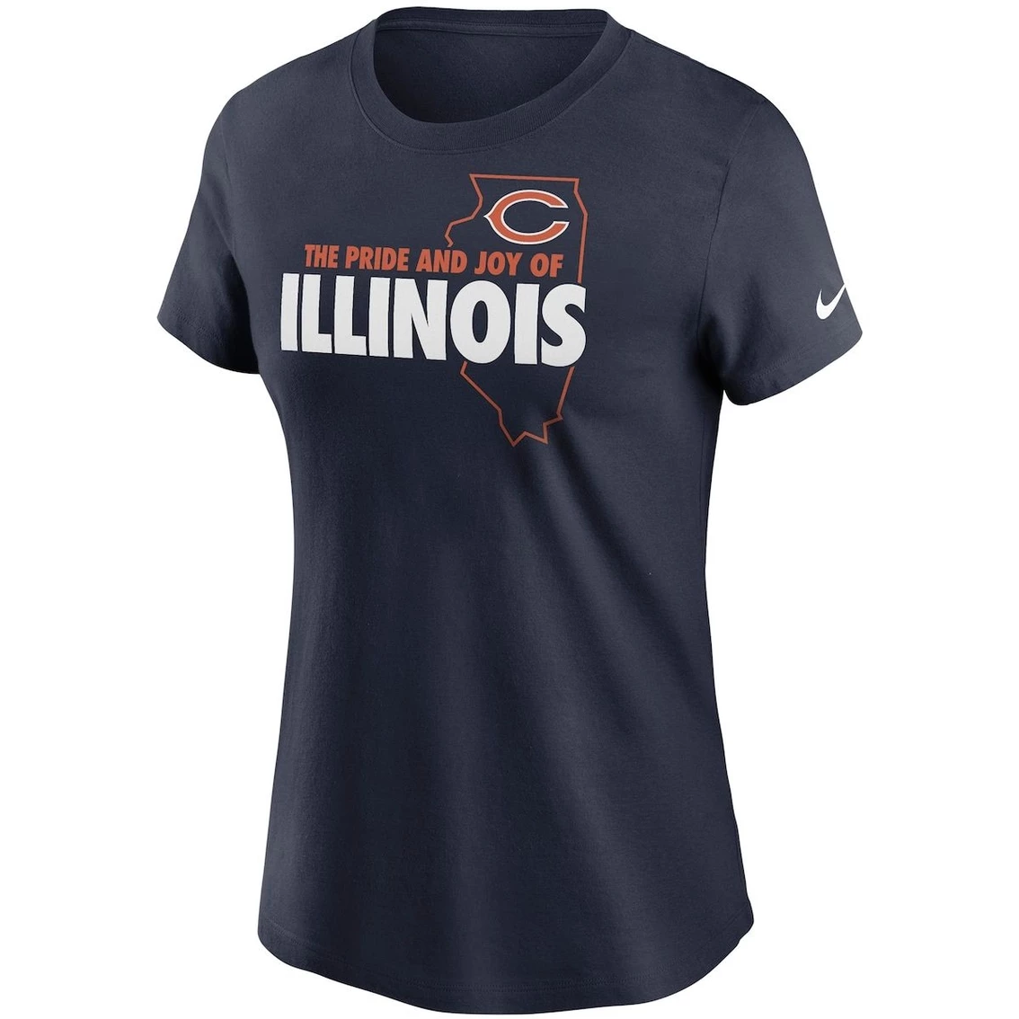 Nike Women's Navy Chicago Bears Hometown Collection T-Shirt 5 Nike Women's Navy Chicago Bears Hometown Collection T-Shirt - Image 3
