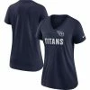 Nike Women's Navy Tennessee Titans Team Name Logo V-Neck Tri-Blend T-Shirt 2 Nike Women's Navy Tennessee Titans Team Name Logo V-Neck Tri-Blend T-Shirt -Fanatics DSCO1161638039 1320