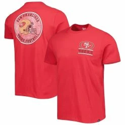 '47 Men's Scarlet San Francisco 49ers Open Field Franklin T-Shirt