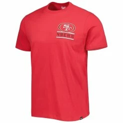 '47 Men's Scarlet San Francisco 49ers Open Field Franklin T-Shirt -Fanatics DSCO1161638211 2946 ALT2