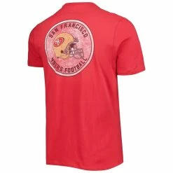 '47 Men's Scarlet San Francisco 49ers Open Field Franklin T-Shirt -Fanatics DSCO1161638211 2946 ALT3