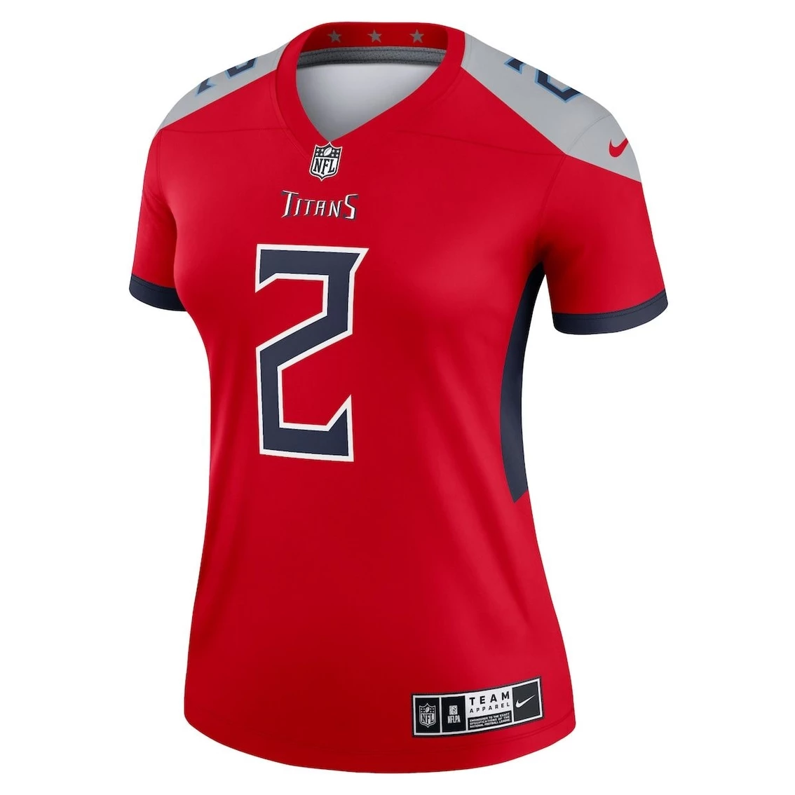 Nike Women's Julio Jones Red Tennessee Titans Inverted Legend Jersey 5 Nike Women's Julio Jones Red Tennessee Titans Inverted Legend Jersey - Image 3