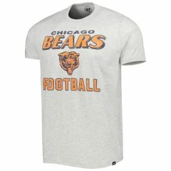 '47 Men's Heathered Gray Chicago Bears Brand Dozer Franklin T-Shirt -Fanatics DSCO1161639371 1927 ALT2