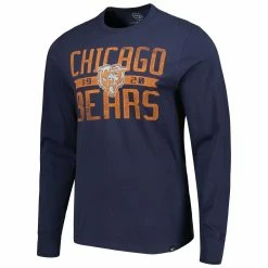 '47 Men's Navy Chicago Bears Brand Wide Out Franklin Long Sleeve T-Shirt 8 '47 Men's Navy Chicago Bears Brand Wide Out Franklin Long Sleeve T-Shirt -Fanatics DSCO1161639545 1320 ALT2