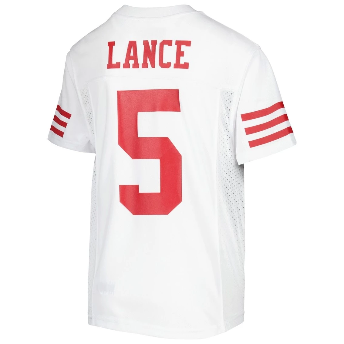 Outerstuff Youth Trey Lance White San Francisco 49ers Team Replica Player Jersey 6 Outerstuff Youth Trey Lance White San Francisco 49ers Team Replica Player Jersey - Image 4