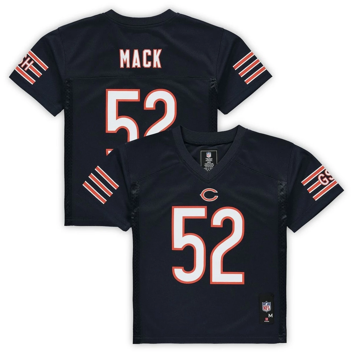 Outerstuff Preschool Khalil Mack Navy Chicago Bears Replica Player Jersey 3 Outerstuff Preschool Khalil Mack Navy Chicago Bears Replica Player Jersey