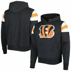 '47 Men's Black Cincinnati Bengals Premier Nico Pullover Hoodie