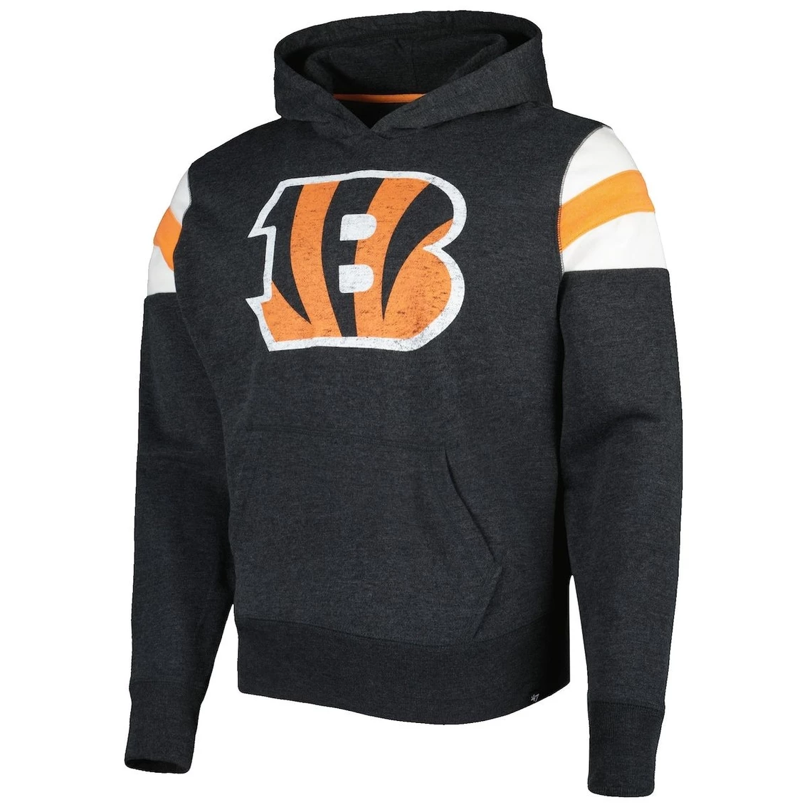 '47 Men's Black Cincinnati Bengals Premier Nico Pullover Hoodie 5 '47 Men's Black Cincinnati Bengals Premier Nico Pullover Hoodie - Image 3
