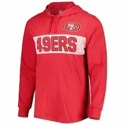 '47 Men's Scarlet San Francisco 49ers Field Franklin Pullover Hoodie 8 '47 Men's Scarlet San Francisco 49ers Field Franklin Pullover Hoodie -Fanatics DSCO1161641315 2946 ALT2