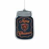 FOCO Chicago Bears Flat Mason Jar Ornament -Fanatics DSCO1161642615 1320