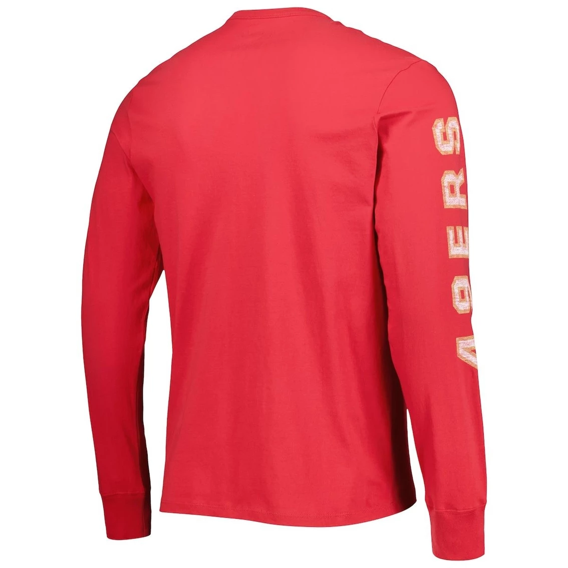 '47 Men's Scarlet San Francisco 49ers Franklin Long Sleeve T-Shirt 6 '47 Men's Scarlet San Francisco 49ers Franklin Long Sleeve T-Shirt - Image 4