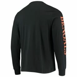 '47 Men's Black Cincinnati Bengals Franklin Long Sleeve T-Shirt -Fanatics DSCO1161643129 1007 ALT3