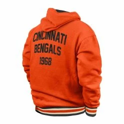 New Era Men's Orange Cincinnati Bengals Big & Tall NFL Pullover Hoodie 9 New Era Men's Orange Cincinnati Bengals Big & Tall NFL Pullover Hoodie -Fanatics DSCO1162025663 2294 ALT3