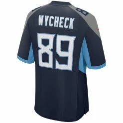 Nike Men's Frank Wycheck Navy Tennessee Titans Game Retired Player Jersey -Fanatics DSCO1162025682 1320 ALT3