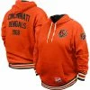 New Era Men's Orange Cincinnati Bengals Big & Tall NFL Pullover Hoodie