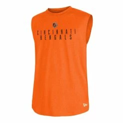 New Era Men's Orange Cincinnati Bengals Team Muscle Tank Top -Fanatics DSCO1162102192 2294 ALT2